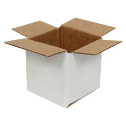 5x5x5 cm Einzelkarton Aus Wellpappe Weiß