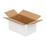 6,5 X 3,5 X 3,5 X 3 cm Einzelkarton Aus Weißer Wellpappe