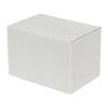 15x10x10 cm Einfacher Weißer Wellpappkarton
