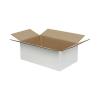 20x15x10 cm Einzelkarton Aus Wellpappe Weiß