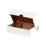 14x10x4 cm Weißer E-Commerce Versandkarton (4 Punkte)
