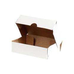 14x10x4 cm Weißer E-Commerce Versandkarton (4 Punkte)