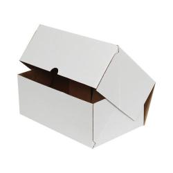 20x10x10 cm Weißer E-Commerce Versandkarton (4 Punkte)