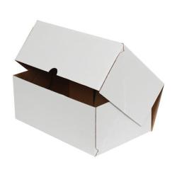 20x13x5 cm Weißer E-Commerce Versandkarton (4 Punkte)