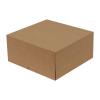 24,5x24,5x24,5x11,5 cm Kraft E-Commerce Versandkarton (4 Punkte)