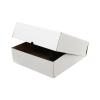 40x40x12 cm E-Commerce Versandbox - 4 Punkte - Weiß