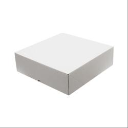 40x40x12 cm E-Commerce Versandbox - 4 Punkte - Weiß