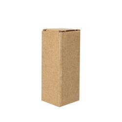 3x3x8 cm Kraftkarton Box Einfach Gewellt