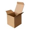 5x5x5 cm Kraft-Karton-Box Einfach Gewellt