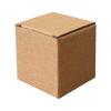 5x5x5 cm Kraft-Karton-Box Einfach Gewellt