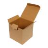 10,5x10,5x8 cm Kraftkarton Einfach Gewellt