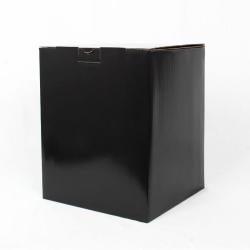 25x24x30,5 cm Schwarze Kartonschachtel