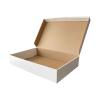 32x22x6 cm Weiße Pappschachtel