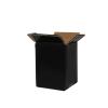 3x3x4 cm Paket Schwarz Einfach Gewellt