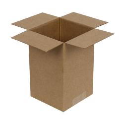 7x7x9 cm Box Kraftkarton Einfach Gewellt