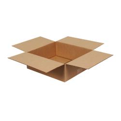 26x24x9 cm Karton Kraftkarton Einfach Gewellt
