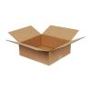 26x24x9 cm Karton Kraftkarton Einfach Gewellt