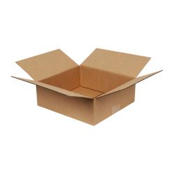 26x24x9 cm Karton Kraftkarton Einfach Gewellt