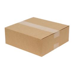 26x24x9 cm Karton Kraftkarton Einfach Gewellt