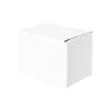 10x7x7 cm Paket Weiß Doppelt Gewellt